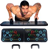 A-Life Push up bord - push up grips - Work out gear - opdruksteunen - Zwart