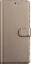 Goud hoesje Samsung Galaxy S20 FE - Book Case