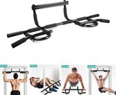 Pull Up Bar voor deur - muurbevestiging - Chin Up Bar - deuropening fitnessapparatuur - voor thuisoefening - fitnessapparatuur