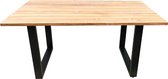 Eettafel 220x100 cm gemaakt van teak
