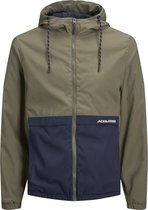 JACK&JONES JJBARTON LIGHT JACKET HOOD Heren Jas - Maat S