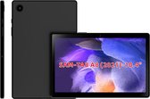 Luxe Siliconen Hoesje Geschikt Voor Samsung Galaxy Tab A8 10.5 Inch 2021 Tablet - TPU Backcover Back Bescherm Hoes Cover Case - Telefoonhoesje Met Volledige Achterkant & Zijkant Pr