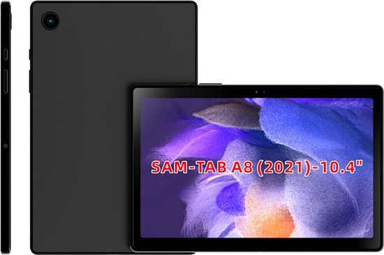 Luxe Siliconen Hoesje Geschikt Voor Samsung Galaxy Tab A8 10.5 Inch 2021  Tablet - TPU... | bol.com