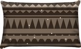 Sierkussen Home&Garden bruin M 40x60cm outdoor