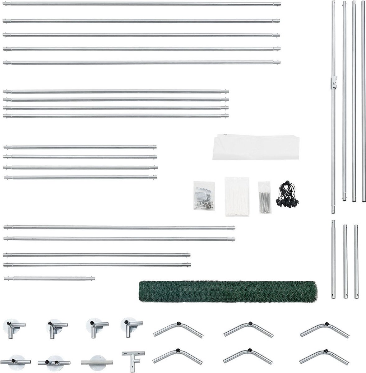 Kippenren / Kippenhok - HLS25T - 300 x 200 x 200 cm thumbnail 8