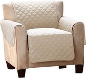 OZAIA Bescherming fauteuil CORINTHE - 165 x 179 cm - Taupe L 179 cm x H 1 cm x D 165 cm