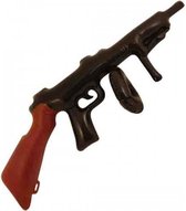 Opblaasbare Tommy Gun 80 cm