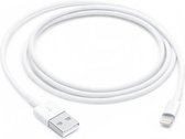 LDNIO Apple Lightning naar USB 2.0 B Male kabel - 1 meter - Wit