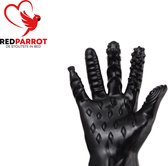 Sex handschoen | SM Handschoen | Luxe kwaliteit | Extra stimulatie | BDSM | SM | 5 Verschillende afdrukken op elke vinger