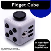 Fidget Cube "Wit-Zwart" - Friemel Speelgoed - Fidget Toys - Anti Stress - Hooggevoeligheid - Hoogsensitiviteit Kinderen