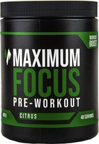 Maximum focus pre-workout citrus