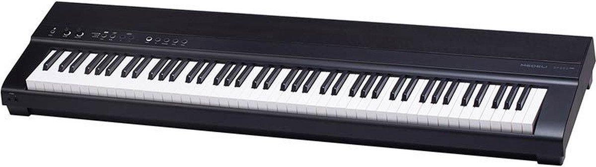Medeli SP201+/BK - Digitale stagepiano, zwart - mat zwart