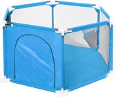 INSMA Baby Speelbox - Kruipbox - Grondbox - Playpen - Kinderbox - Baby Boxen - Lichtblauw