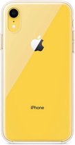 iPhone XR Hoesje Transparant - Siliconen Back Cover  Apple iPhone Xr - Doorzichtig