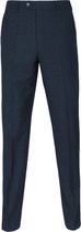Suitable - Pantalon Picador Wolmix Donkerblauw - Modern-fit - Pantalon Heren maat 94