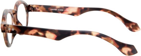 Leesbril INY Doktor G12000 havanna/bruin +1.00