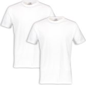 Lerros Korte mouw T-shirt - 2001014 (2Pack) Wit (Maat: XXXL)