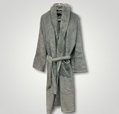 Omra - Badjas - Ochtend - Jas - 100% katoen - Zeegroen - L/XL
