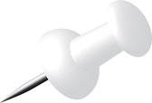 Office Punaises - zwart/wit - 40 stuks