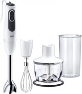 Braun Handblender - MQ3135WH - Blender - Mixer - Staafmixer - Metaal - 750W - Wit