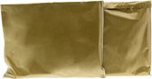 Verzendzakken voor Kleding - 100 stuks - 60 x 45.7 cm (A2) - Goud Verzendzakken Webshop - Verzendzakken plastic met plakstrip