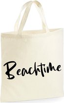 Beachtime shopper | 10 Liter | Handtas | Strandtas | Tas | Cadeau | Gift | Print | Bedrukking | 40 x 40 CM