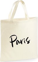 Paris shopper | 10 Liter | Handtas | Strandtas | Tas | Cadeau | Gift | Print | Bedrukking | 40 x 40 CM