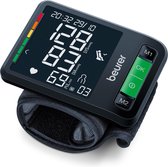 Beurer BC 87 Bloeddrukmeter pols - Bluetooth® - XL Touch-display - Onregelmatige hartslag - Rust en Risico indicator - Manchet pols 13,5-21,5 cm - 2 Gebruikersgeheugen - Gratis beurer HealthManager Pro app - Incl. batterijen - 5 Jaar garantie