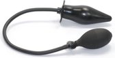 Aphrodisia - Oppompbare Plug - Anaal Plug - Buttplug - Anal plug met pomp -  Pumpup -  Play Plug - Zwart - gave Cadeaubox