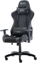 Bol.com Sandberg Commander Gaming Chair Zwart E-Sports HIGH END Equipment Game Stoel - Gaming Stoel - Gaming Chair - Zwart - Bur... aanbieding