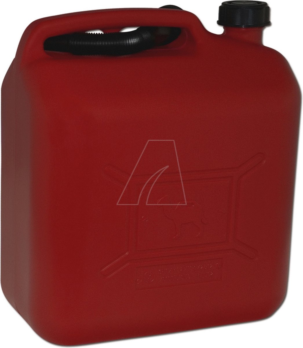Jerrycan HDPE naturel - Stevige, voedselveilige rechthoekige fles met 50 mm garantiedop | Semi-transparant & recyclebaar