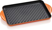 Le Creuset Grillplaat Tradition Oranjerood 32 x 22cm