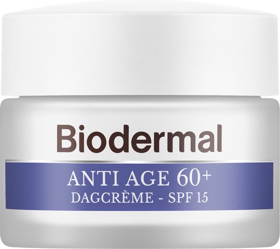 Biodermal Anti Age dagcrème 60+ - Dagcrème met hyaluronzuur en ceramide - met...