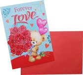 Valentijnskaart “Forever Love” 18,5 x 26,5 cm | Valentijns Tip