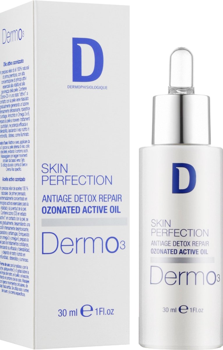 Dermophisiologique Skin Perfection Dermo3 - 30ml - antiaging detox repair - Ozonated Active Oil