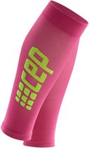 CEP Ultralight calf sleeves - roze/groen - Maat (kuitomtrek):  Dames II: Kuitomtrek 25 - 31 cm