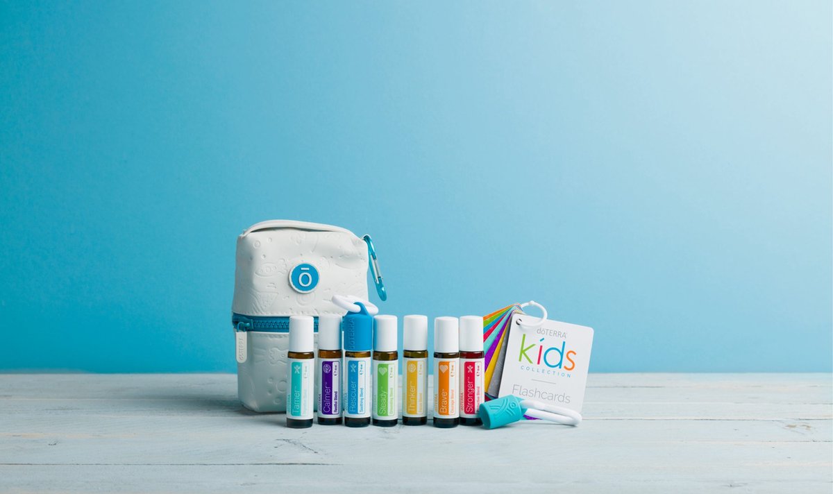 doTERRA KIDS Collectie | 6 Oliën (10ml) + Opbergtas | Roller-Blend | Etherische Olie