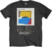 Genesis Heren Tshirt -S- ABACAB 8-Track Zwart