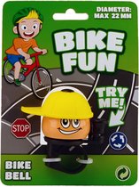 Bike Fun - Fietsbel Kinderfiets - Geel - BikeFun Pietje Bel - Fietsbel Kinderen - Jongen Meisje