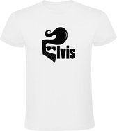 Elvis Presley Heren t-shirt | muziek | Rock n Roll | grappig | cadeau | Wit