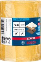 Bosch 2608900901 EXPERT Schuurrol C470 Best for Wood and Paint - 115mm x 5m - K240