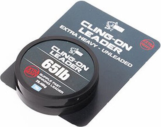 Nash Cling-On Leader Weed Green 65lb 7mtr van Merkloos — afbeelding 3