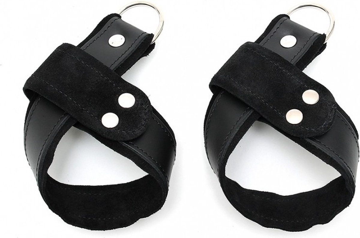 Goedkoopste Bondage Play leren handboeien zonder ketting