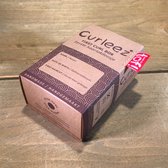 Curleez - eerste haarlokdoosje - roze - Beige licht - handgemaakt in Nederland
