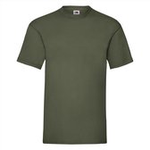 Fruit of the Loom - 5 stuks Valueweight T-shirts Ronde Hals - Olijf groen - XL