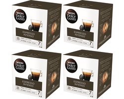 Nescafe Dolce Gusto Espresso Intenso Koffiecups - Multi Pack - 4 x 16 Stuks