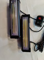 Strobescoop lampen gril kleur Wit 40watt prof
