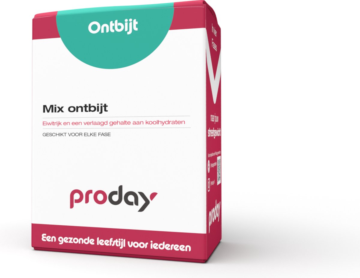 Goedkoopste Proday Proteïne Dieet Ontbijt Mix (7 maaltijden) - Heerlijke en verantwoorde ontbijt maaltijden voor tijdens het diëten