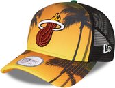 New Era NBA Trucker Miami Heat Summer City Edition 'Multi/Black'