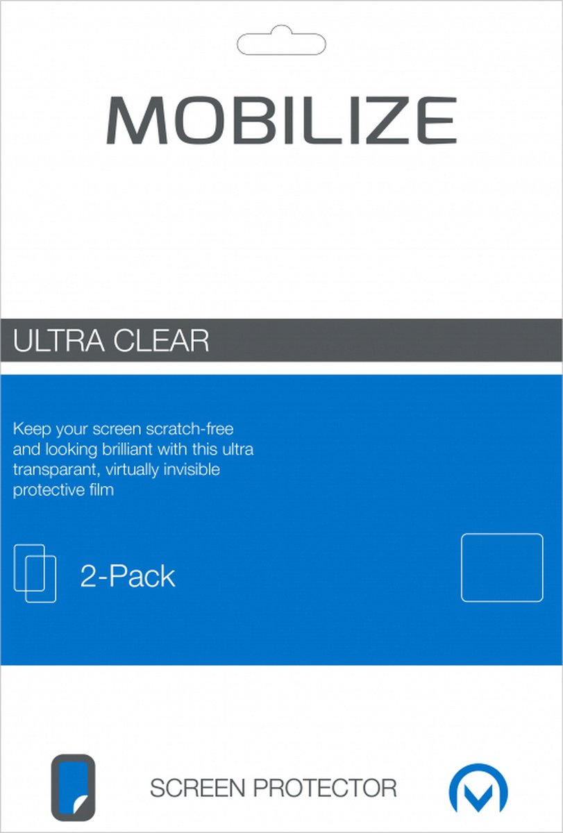 Mobilize Kunststof Ultra-Clear Screenprotector voor Samsung Galaxy Tab S 10.5 2-Pack